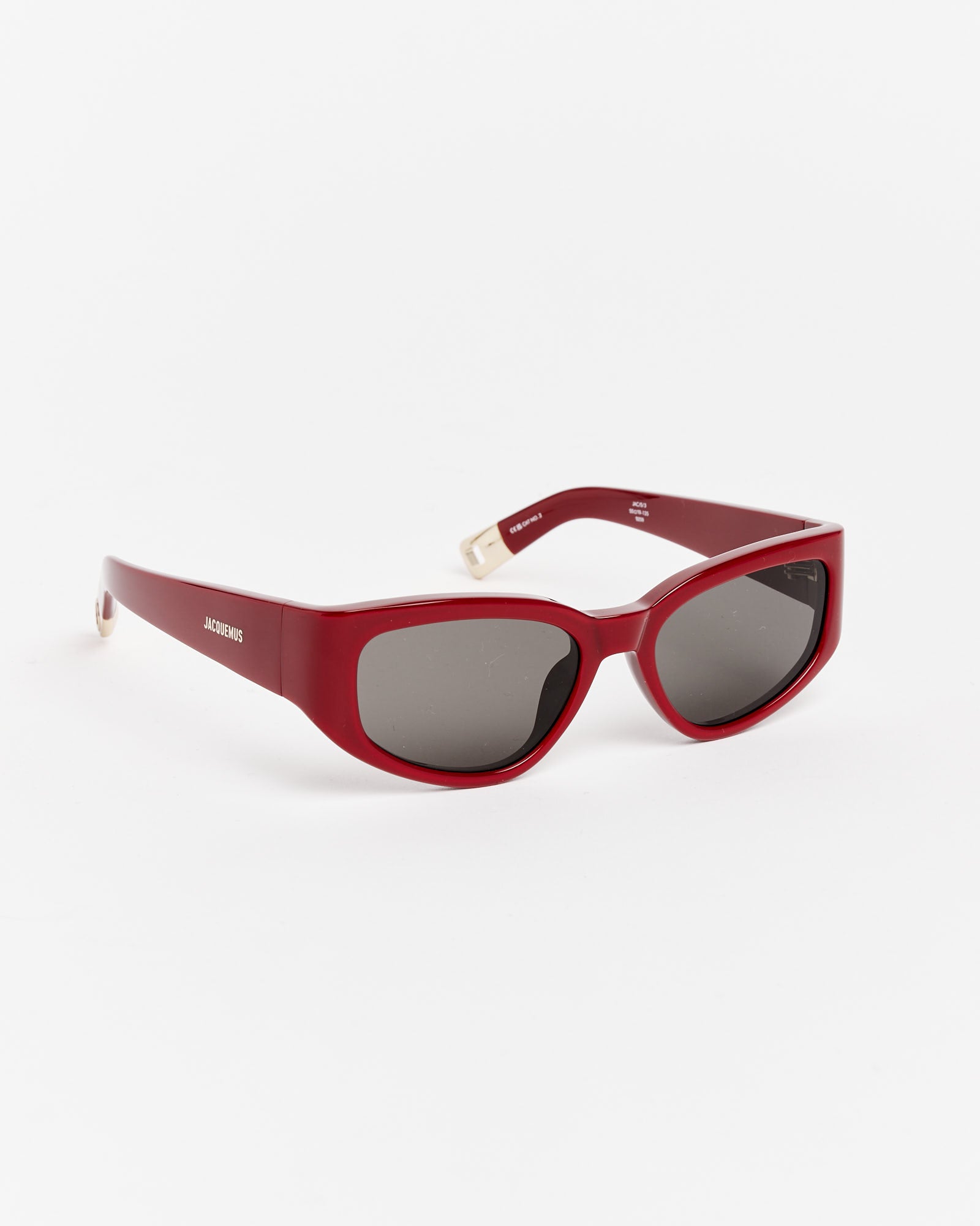 Les Lunettes Gala Sunglasses in Burgundy