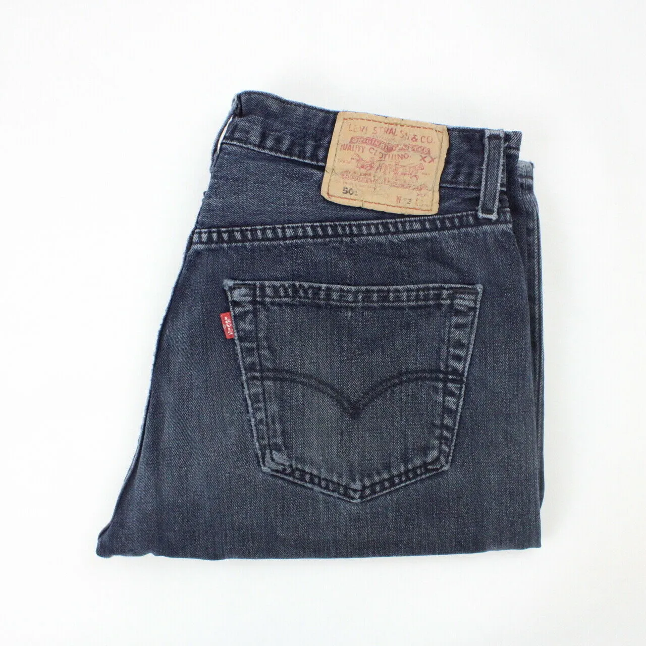 LEVIS 501 Jeans Black Charcoal | W32 L34