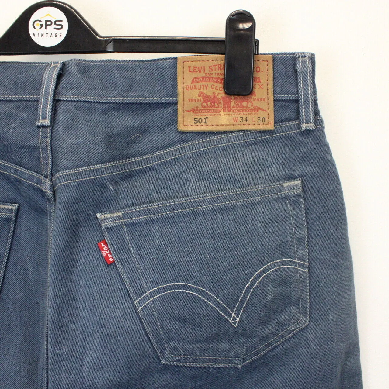 LEVIS 501 Jeans Grey | W34 L30