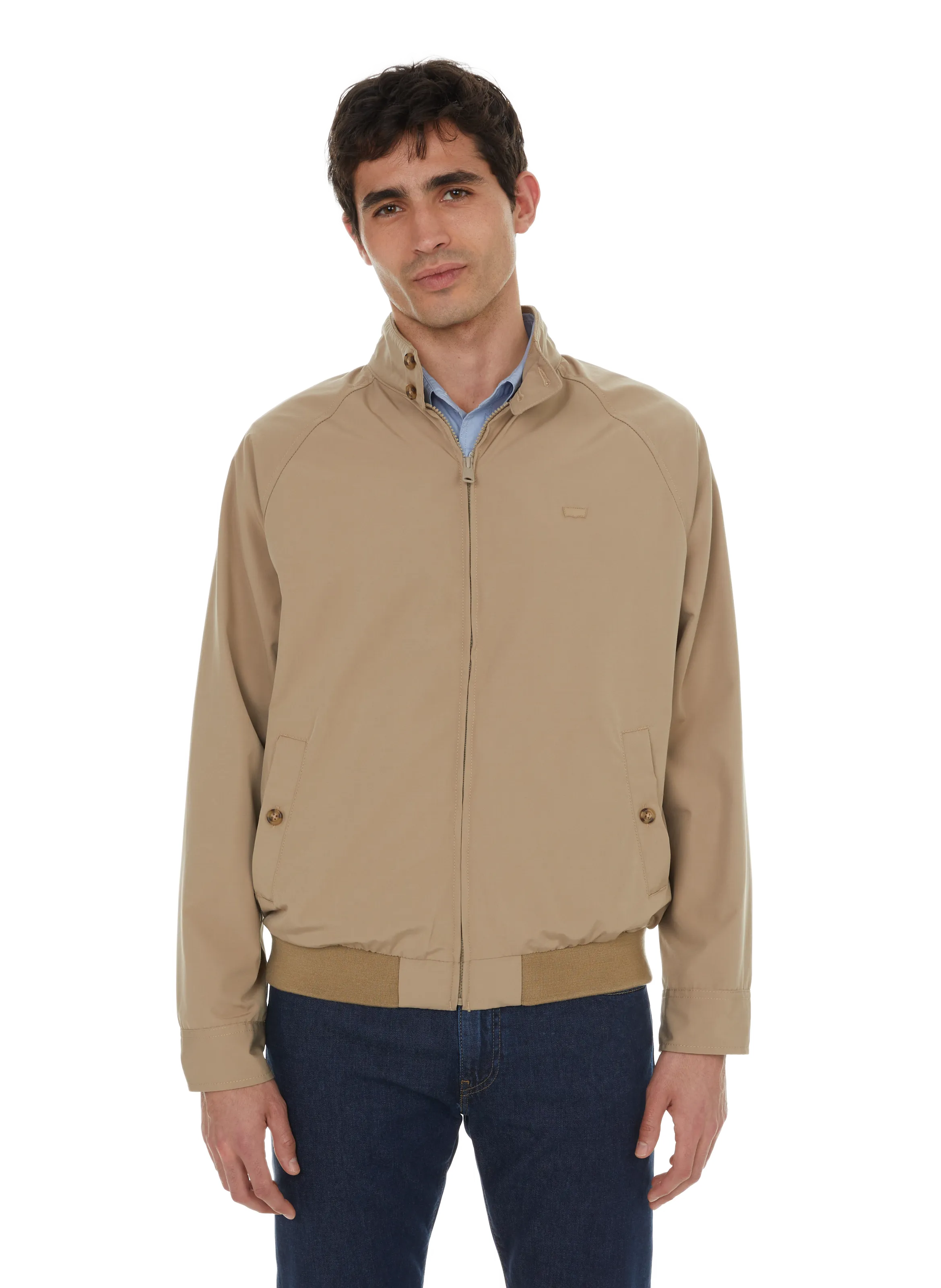 Levi's  Plain zip-up jacket - Beige