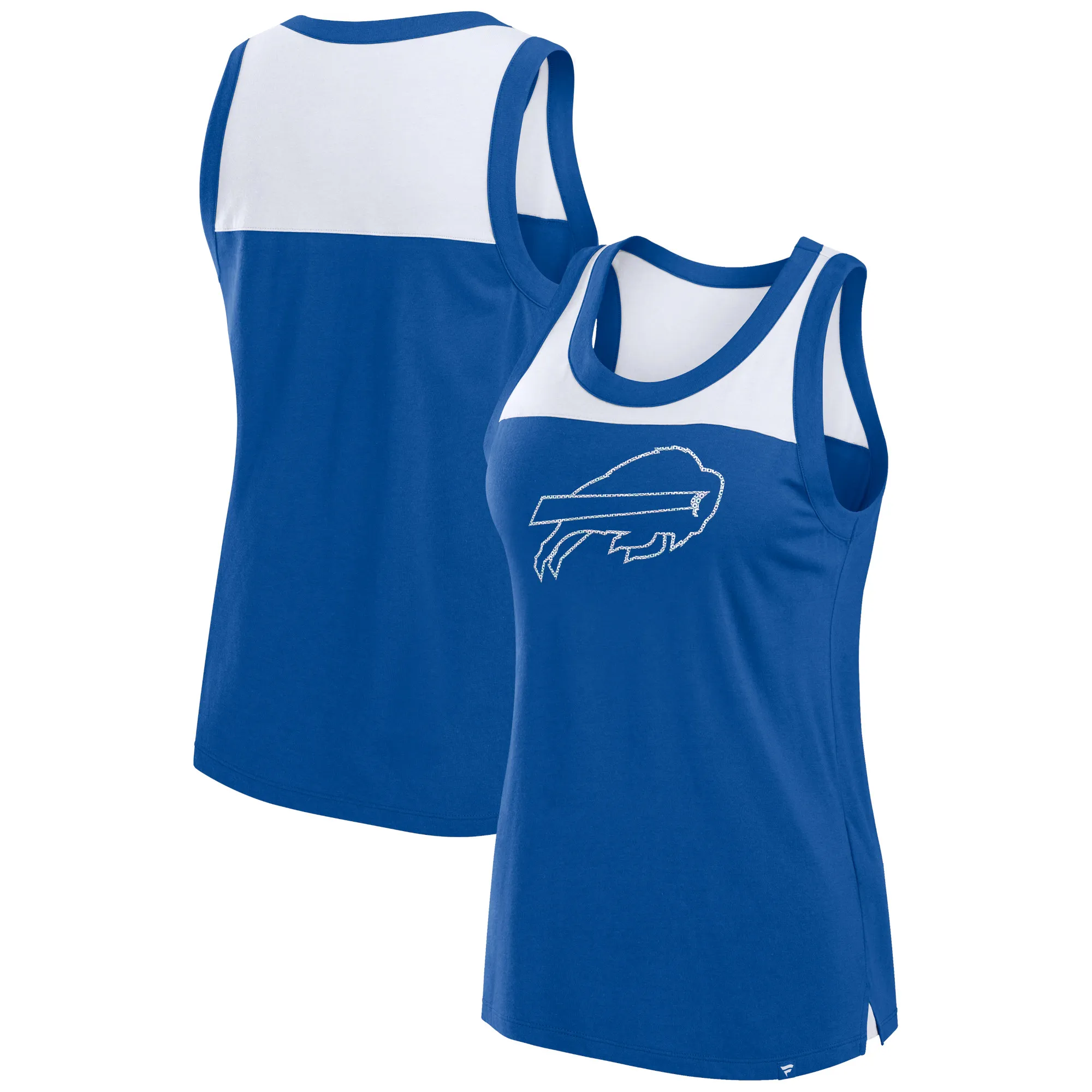 Lids Women's Fanatics Royal Buffalo Bills Sequin Tank Top