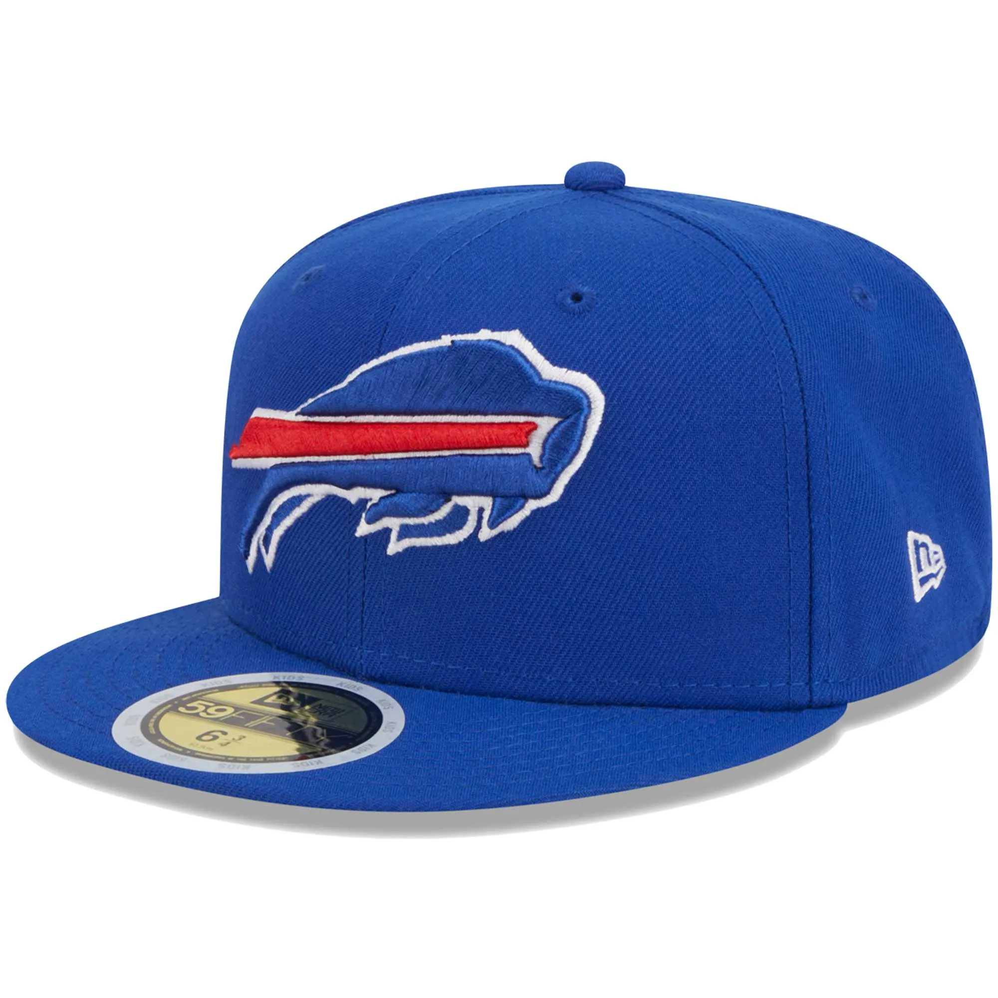 Lids Youth New Era Royal Buffalo Bills  Main 59FIFTY Fitted Hat