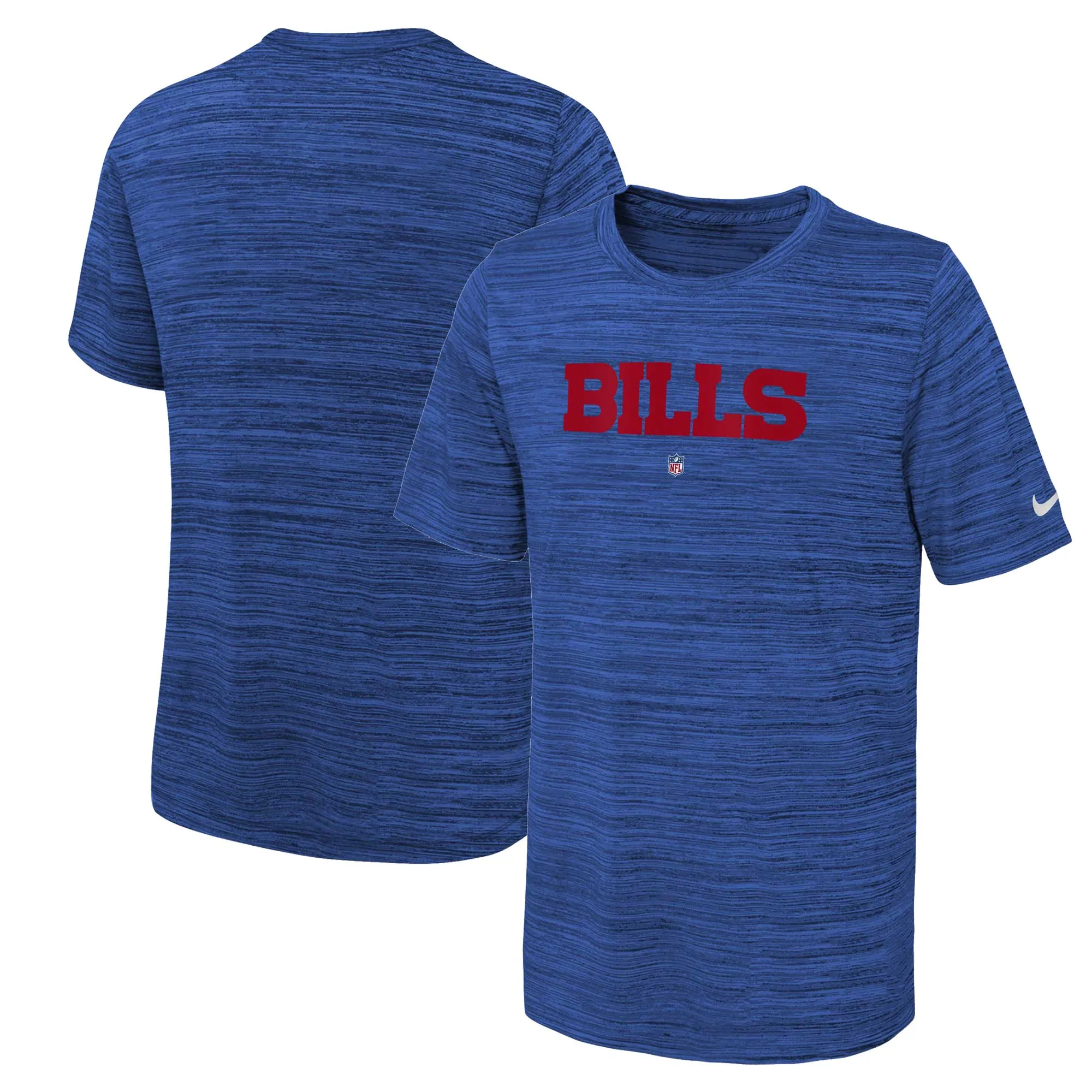 Lids Youth Nike Royal Buffalo Bills Team Sideline Velocity Performance T-Shirt