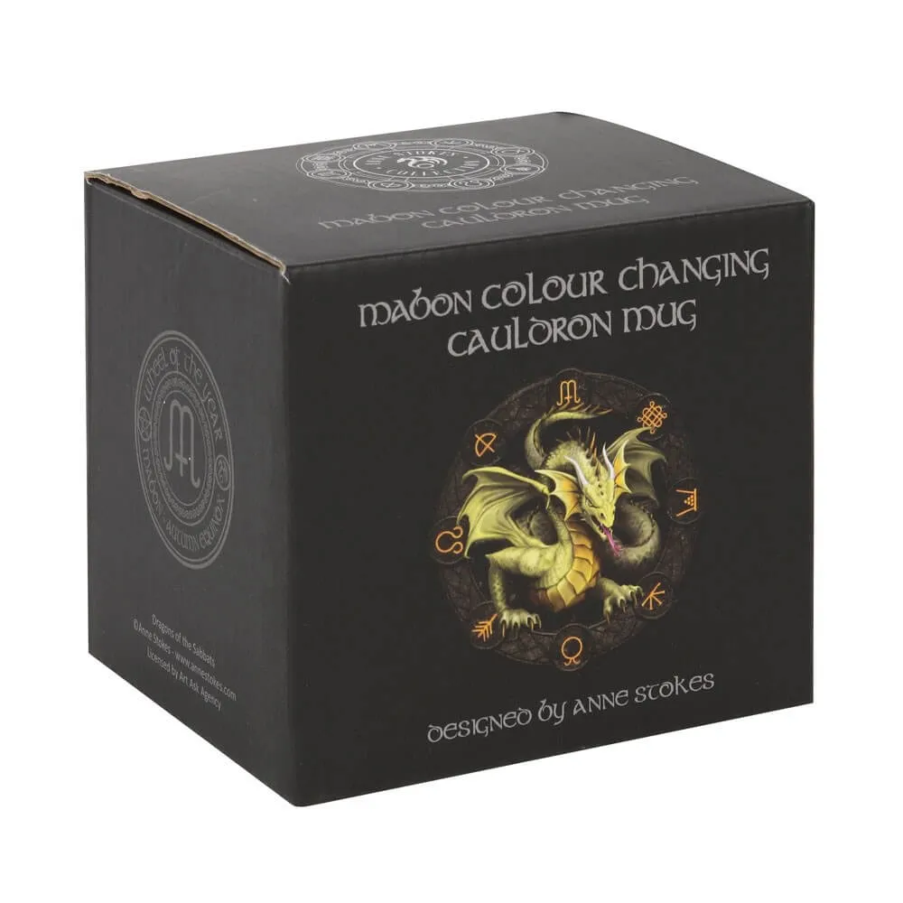 Mabon Dragon Color Changing Cauldron Mug