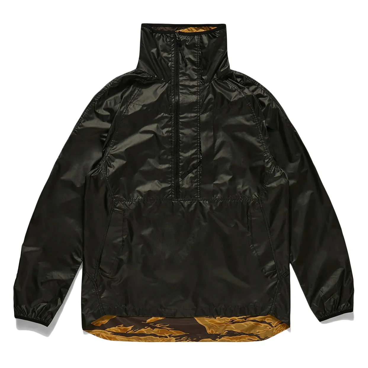 Maharishi Men Reversible Mandala Jacket Black Sun Bleached Gold Tiger