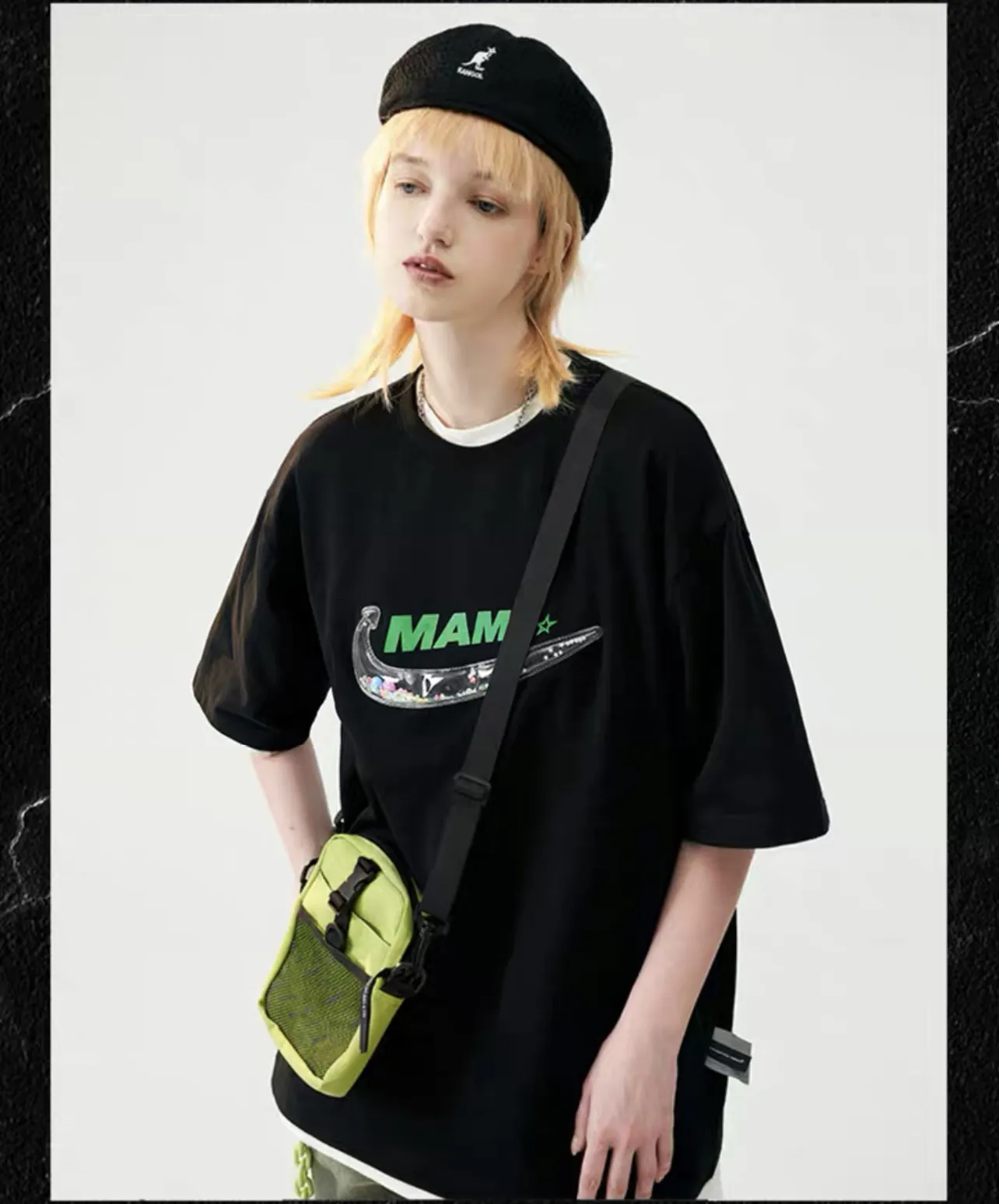 MAMC  |Unisex Street Style Plain Short Sleeves Logo T-Shirts