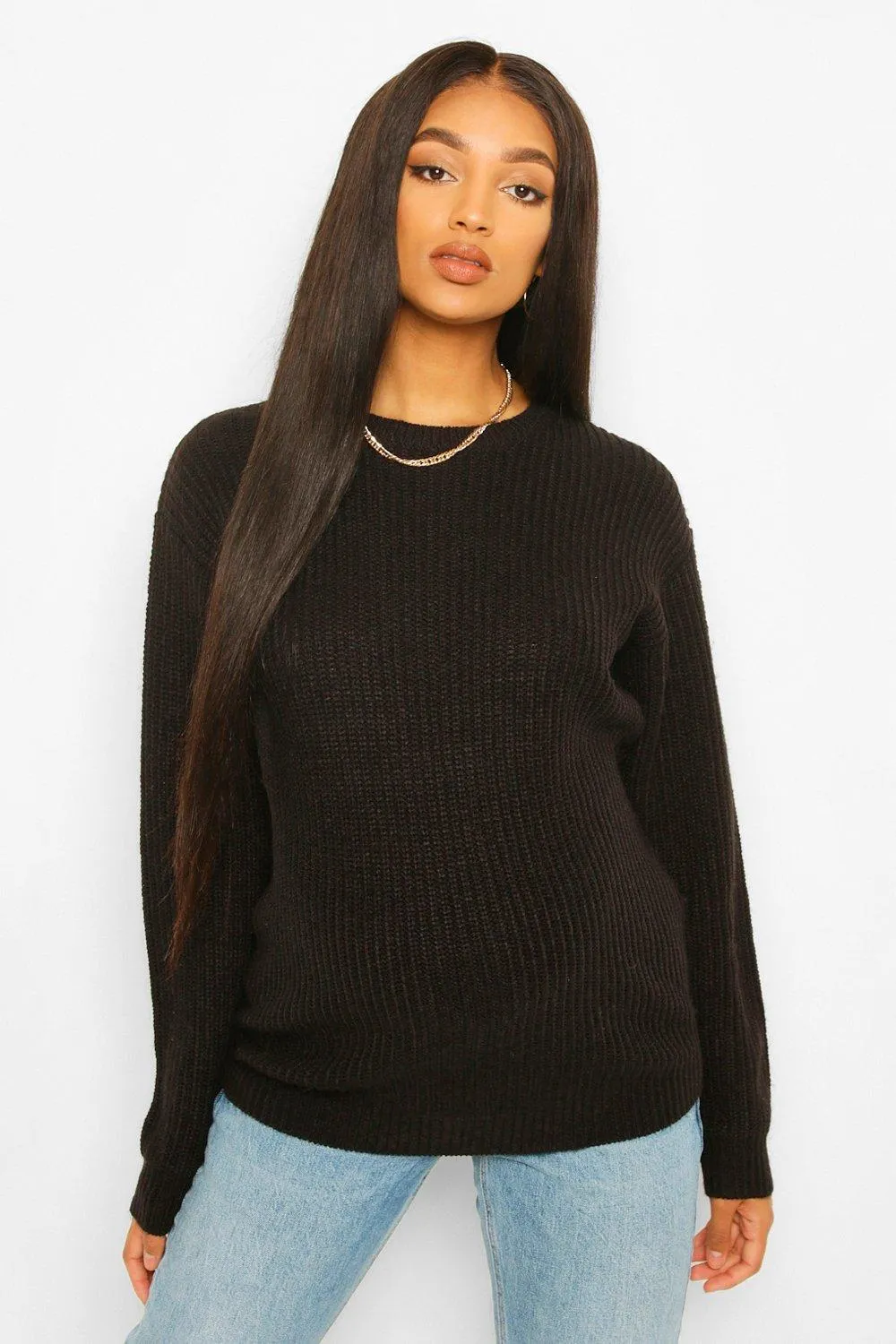 Maternity Crew Neck Sweater