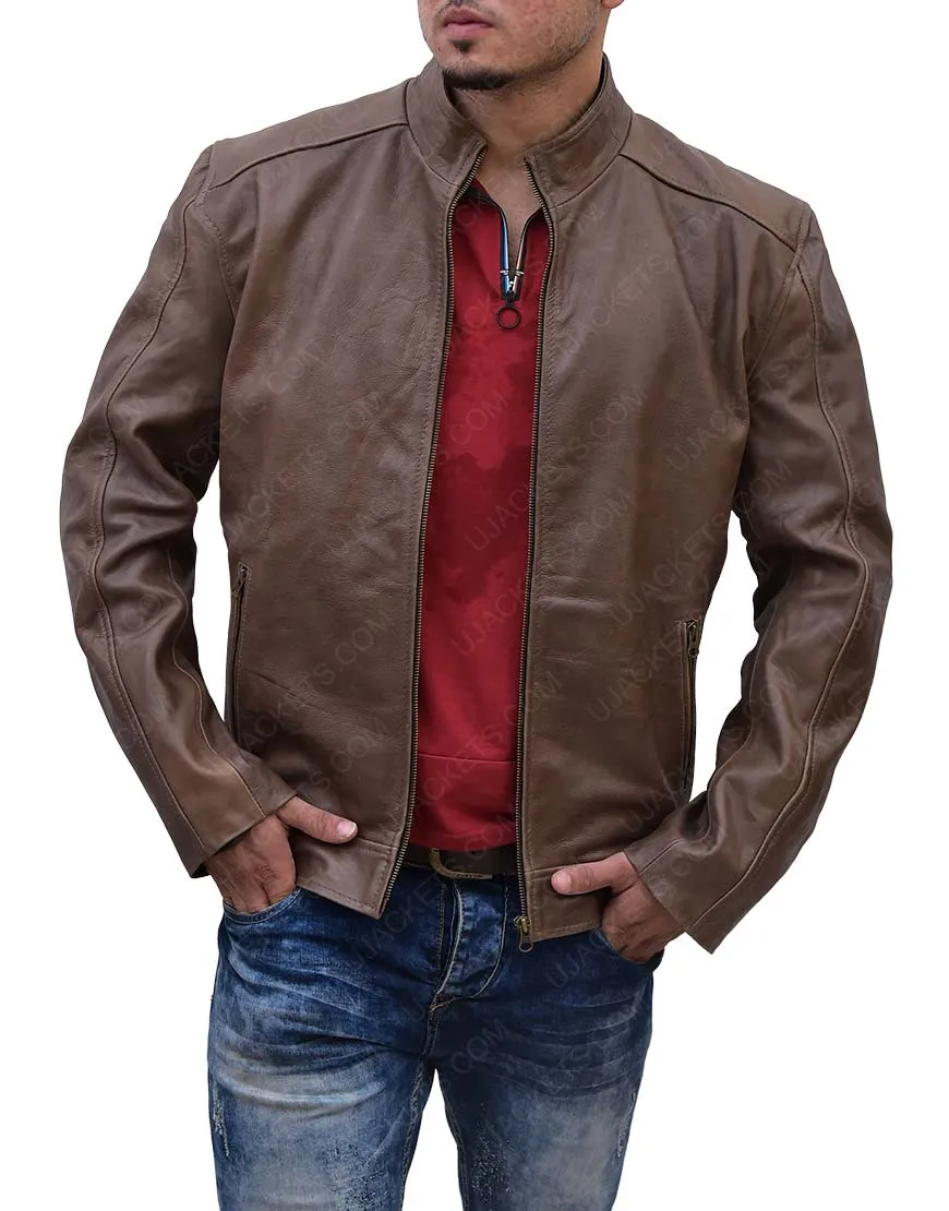 Matt Damon Jason Bourne Leather Jacket - Matt Damon Leather