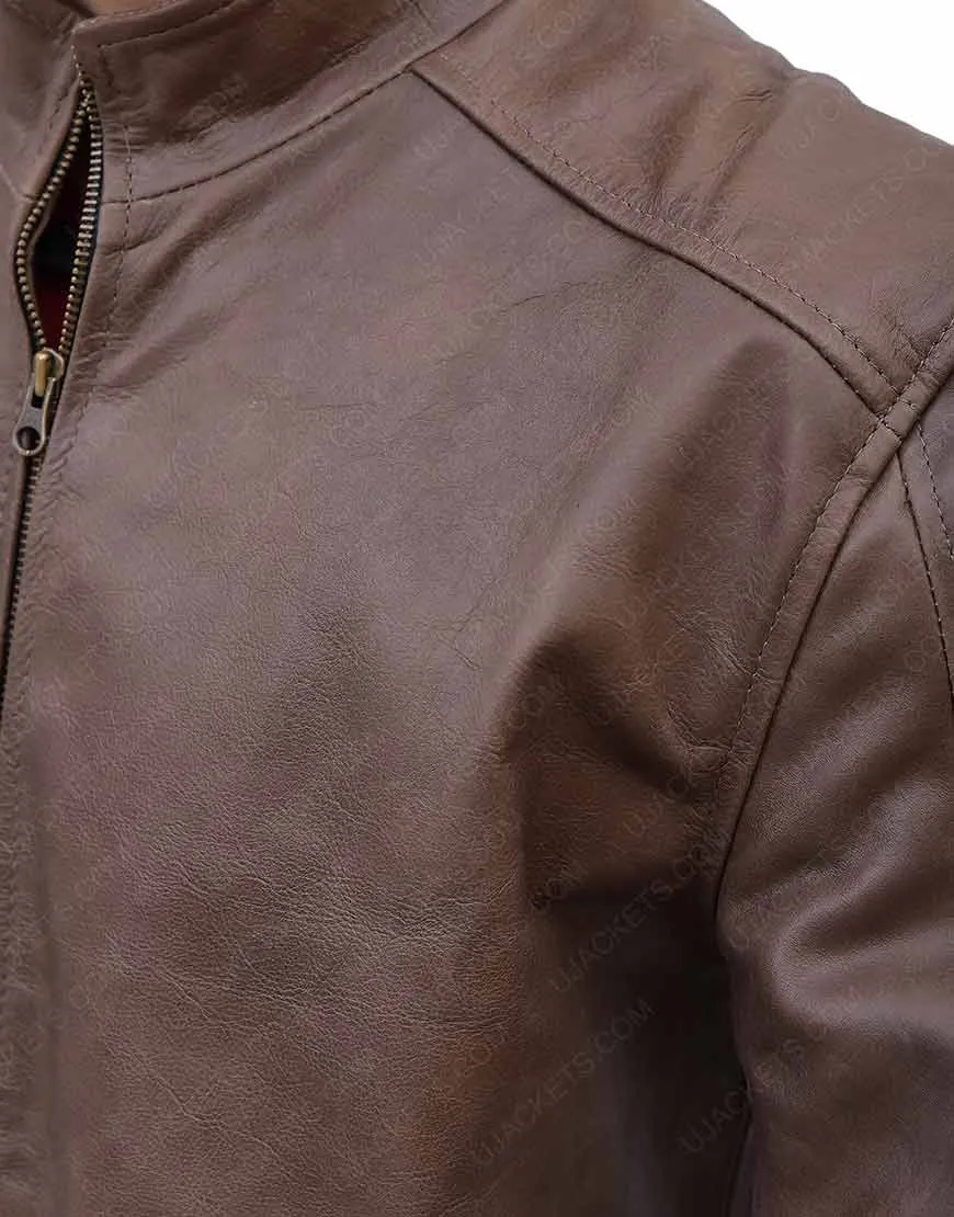 Matt Damon Jason Bourne Leather Jacket - Matt Damon Leather