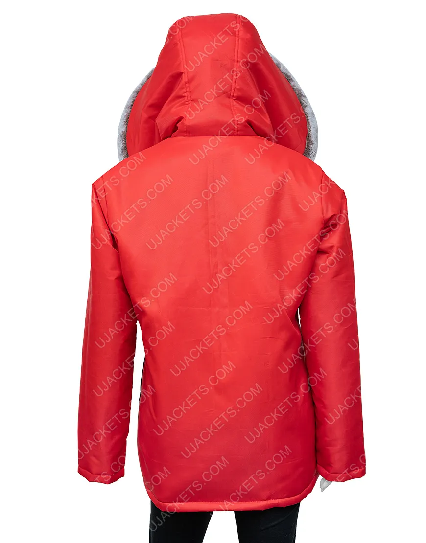 Midnight At The Magnolia Maggie Quinn Red Coat | Ujackets.com