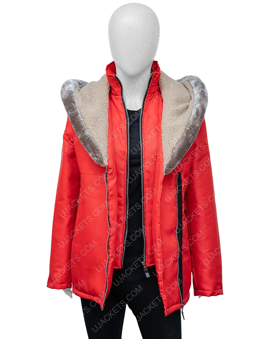 Midnight At The Magnolia Maggie Quinn Red Coat | Ujackets.com