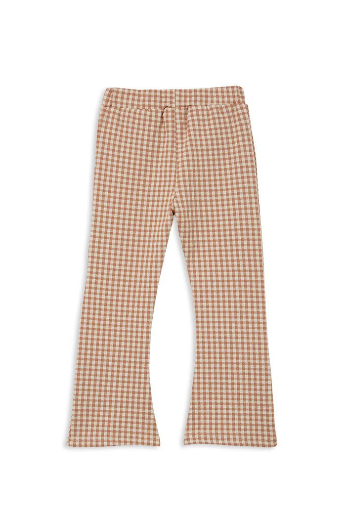 Milky Check Flared Pant