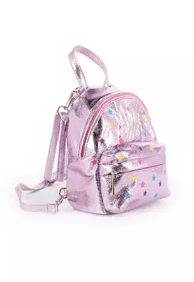 Minnie Club Metallic Backpack