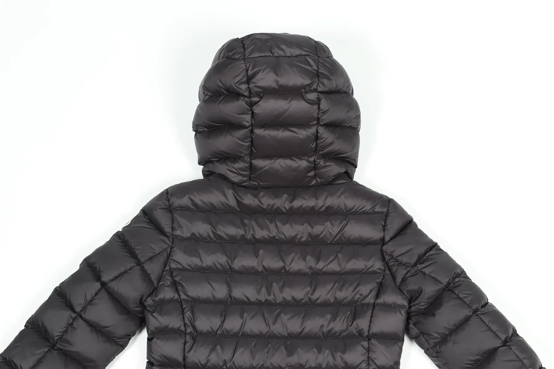 MONCLER BLACK KIDS BOYS PADDED DOWN JACKET 10 YEARS