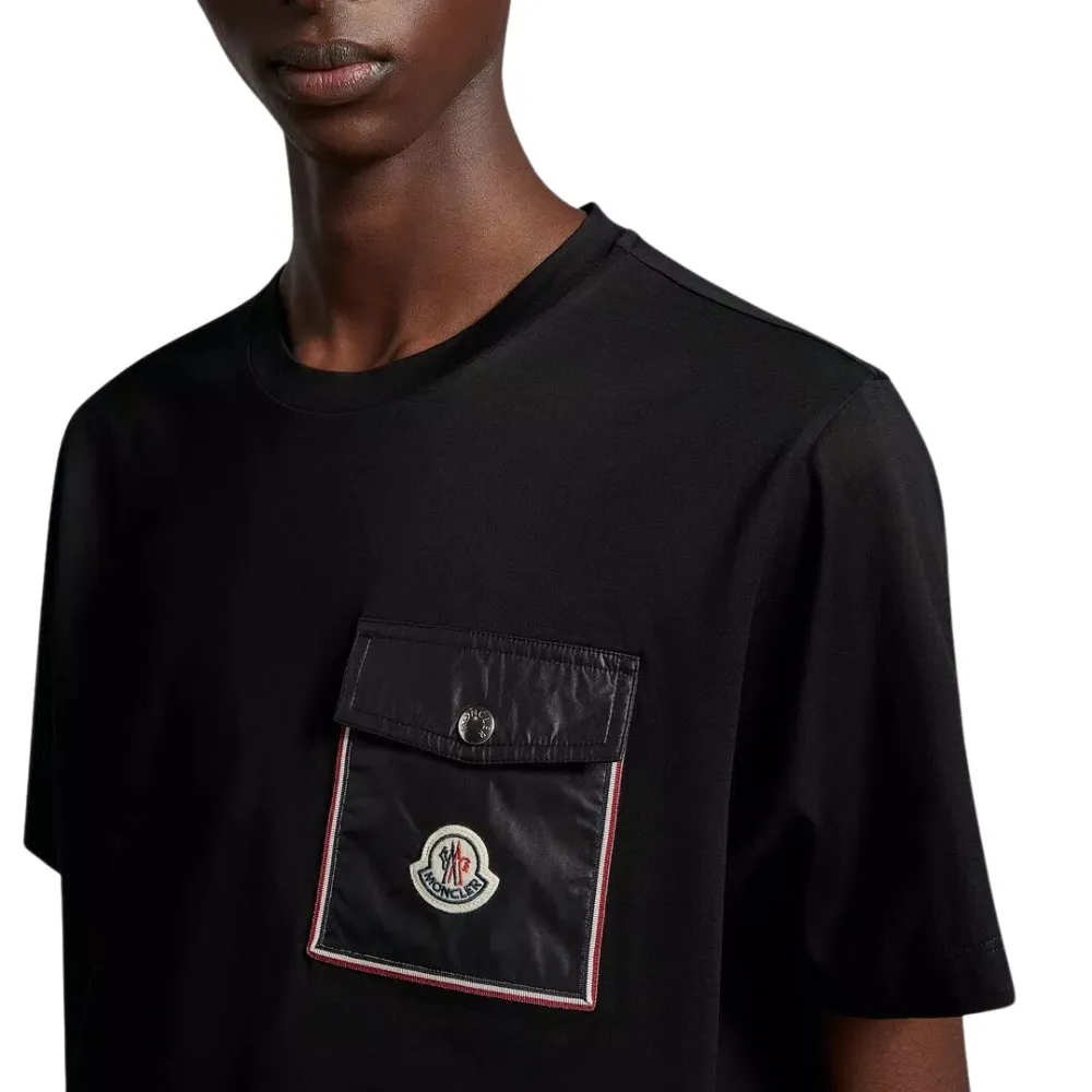 MONCLER  |Plain Short Sleeves Logo T-Shirts