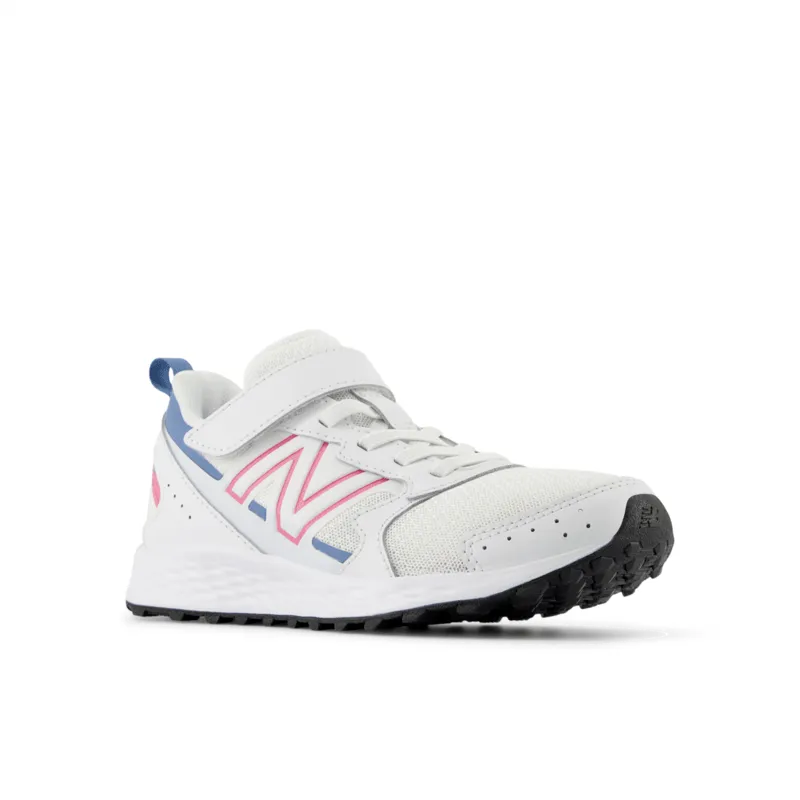 New Balance Youth Girls Fresh Foam 650 Bungee Lace with Top Strap - YT650WP1 (X-Wide)