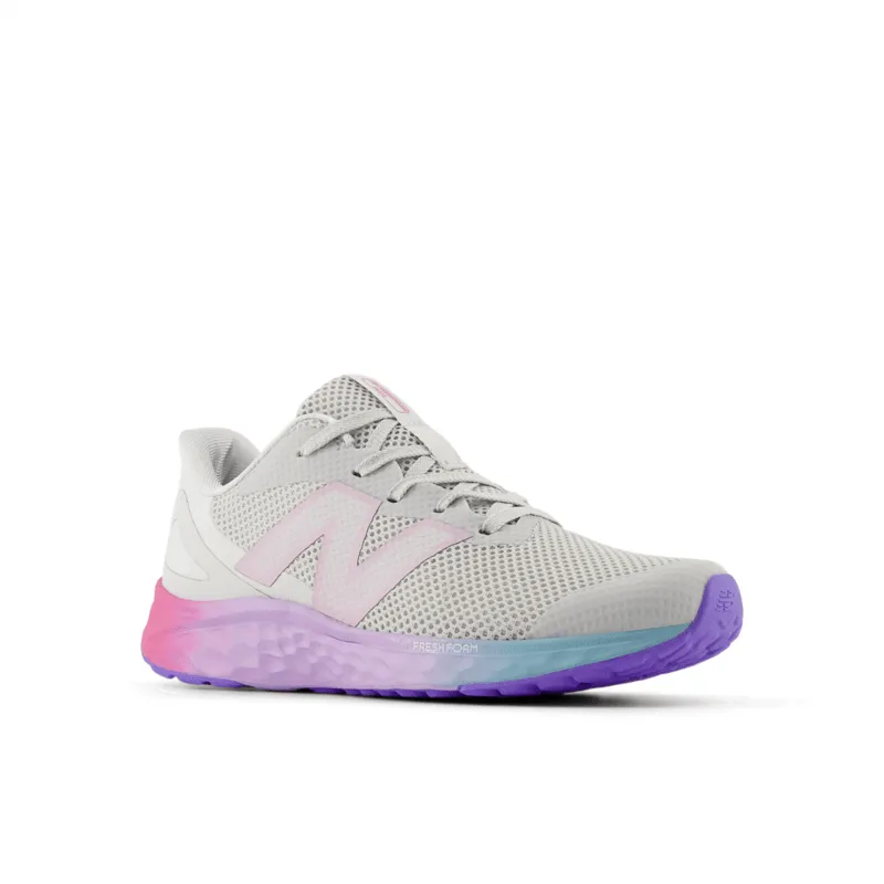 New Balance Youth Girls Fresh Foam Arishi V4 Running Shoe - GPARIGR4 (Wide)