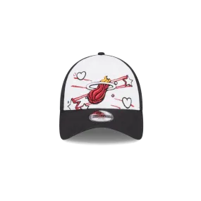 New Era Miami HEAT Heart Girls Hat