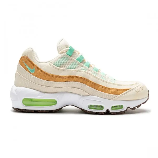 Nike Men Air Max 95 Nrg (coconut milk / green glow-metallic gold)