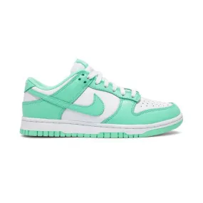 Nike Women's Dunk Low (Green Glow/ White/ Green Glow/ Wh...