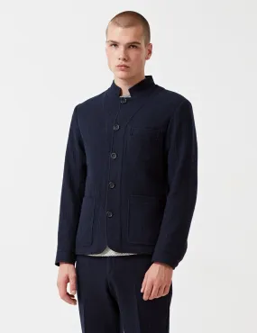 Oliver Spencer Coram Jacket (Wool) - Dexter Midnight Blue