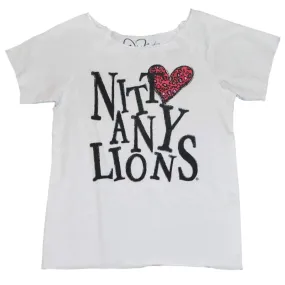 Penn State Nittany Lions Campus Couture White Women's Raglan Cut T-Shirt (S)