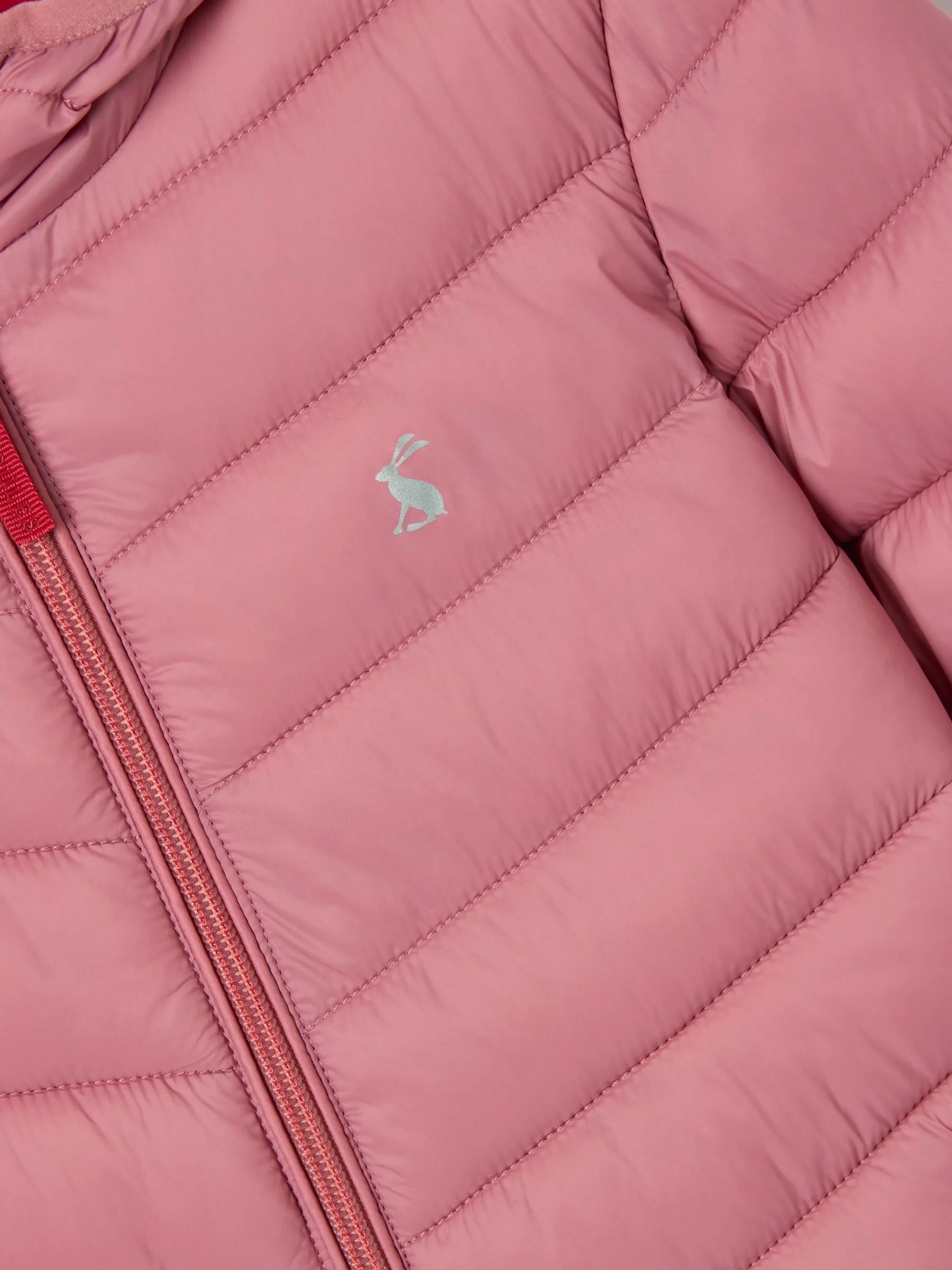 Pink Showerproof Padded Coat