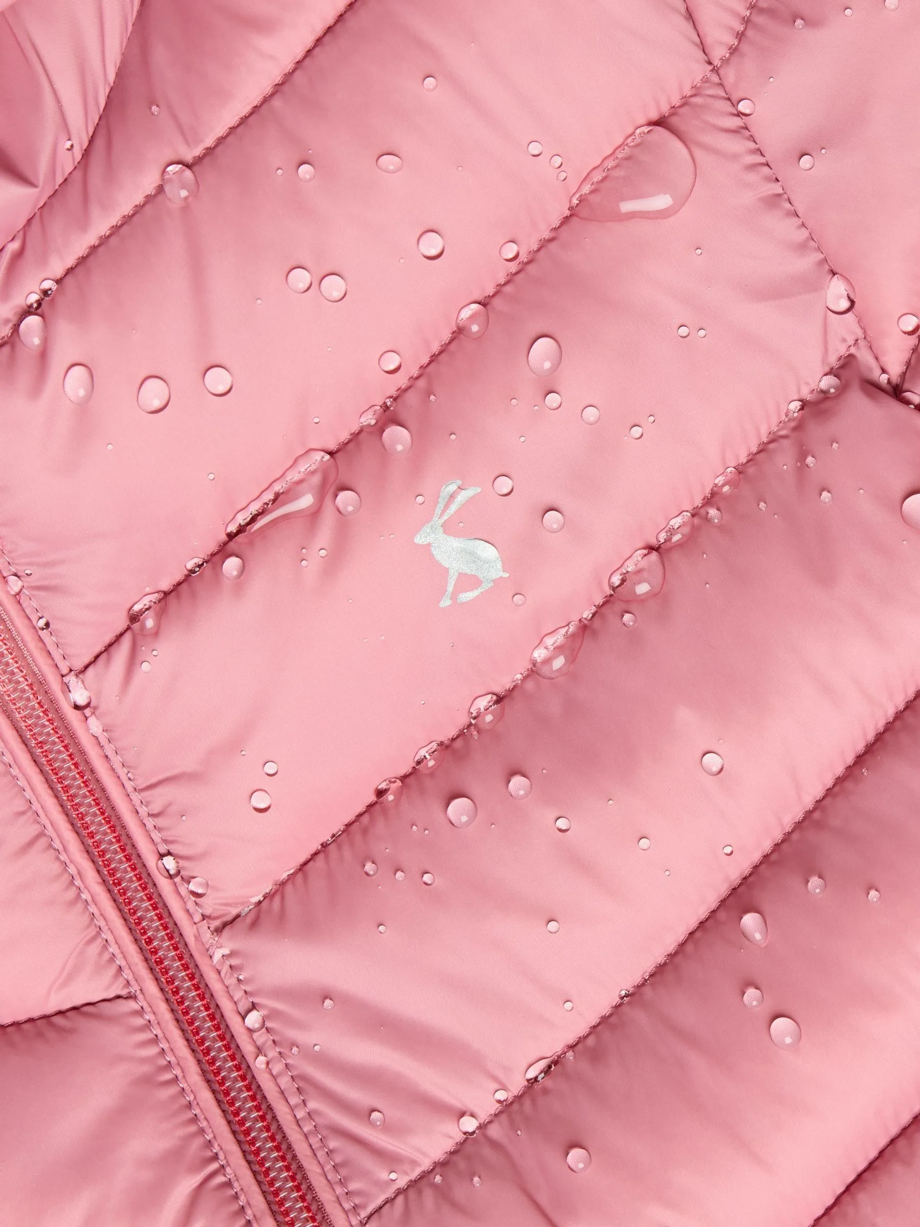 Pink Showerproof Padded Coat