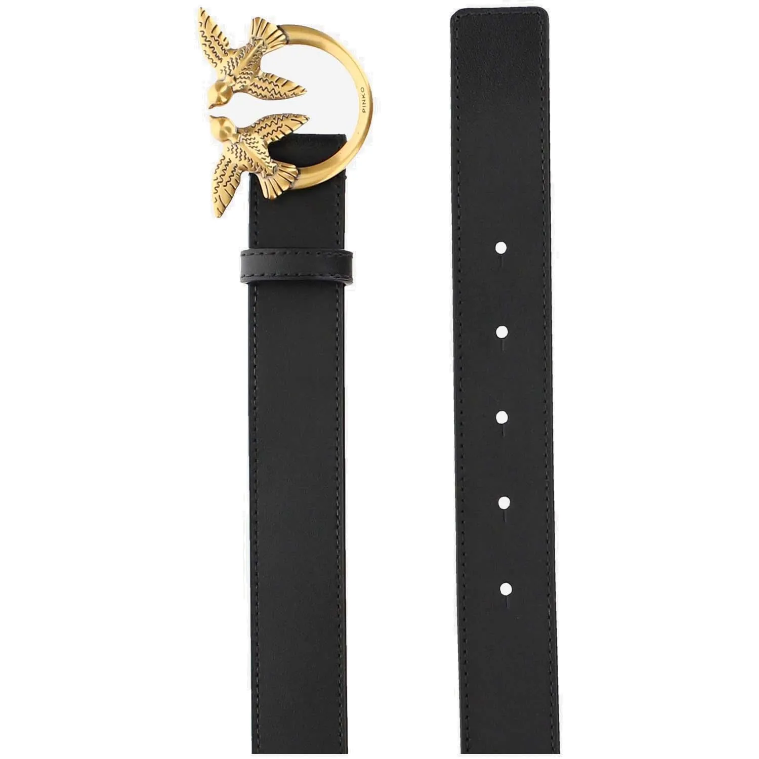 Pinko Love Bird Buckle Belt