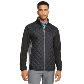 PUMA Men's Frost Quilted Full Zip Golf Jacket