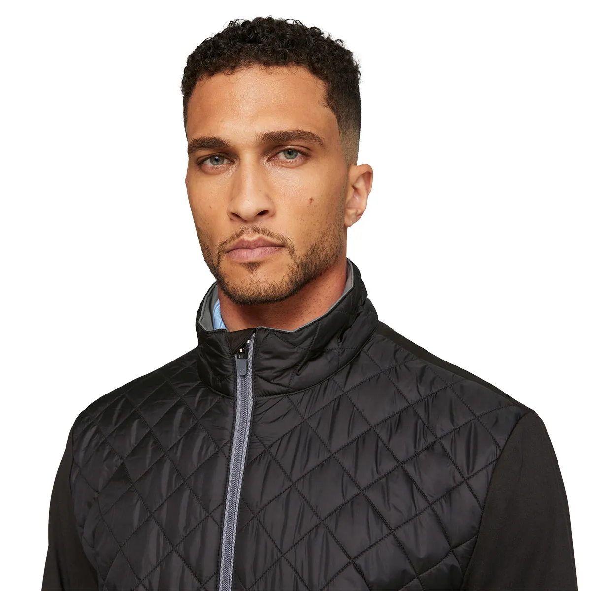 PUMA Men's Frost Quilted Full Zip Golf Jacket