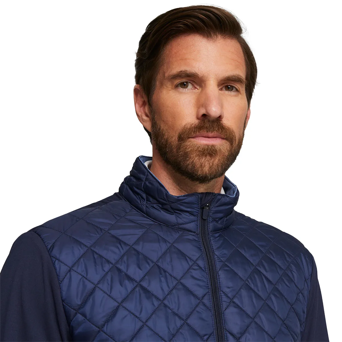 PUMA Men's Frost Quilted Full Zip Golf Jacket