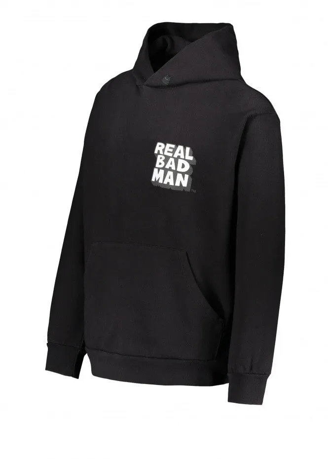 Real Bad Man Classic Hood Fleece - Black