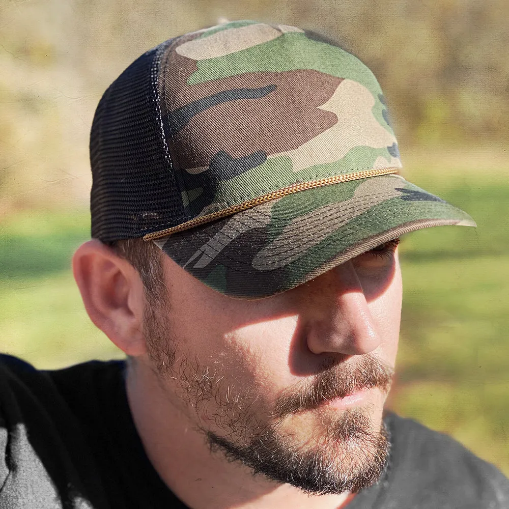 Retro Rope Trucker Hat