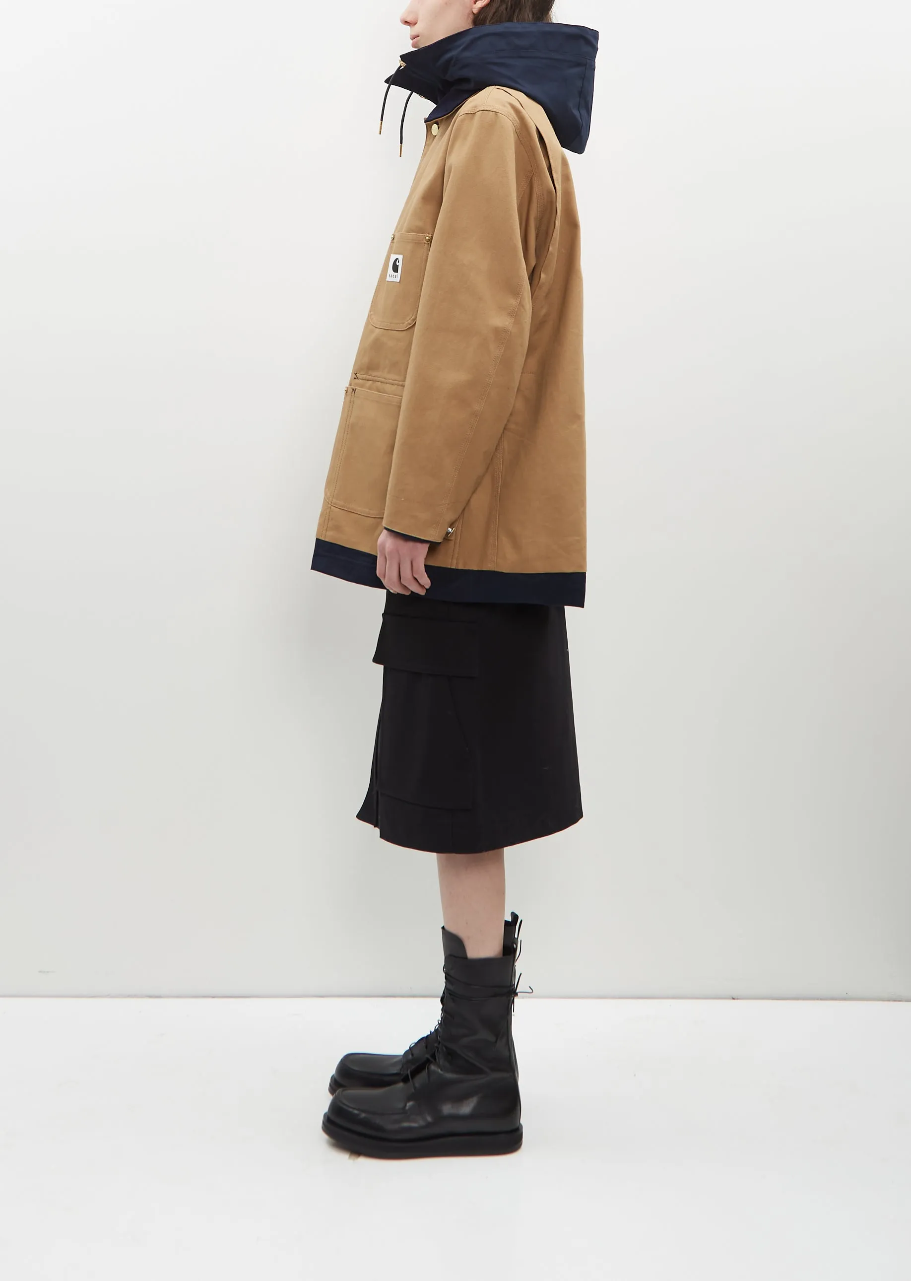 Reversible Hooded Duck Coat