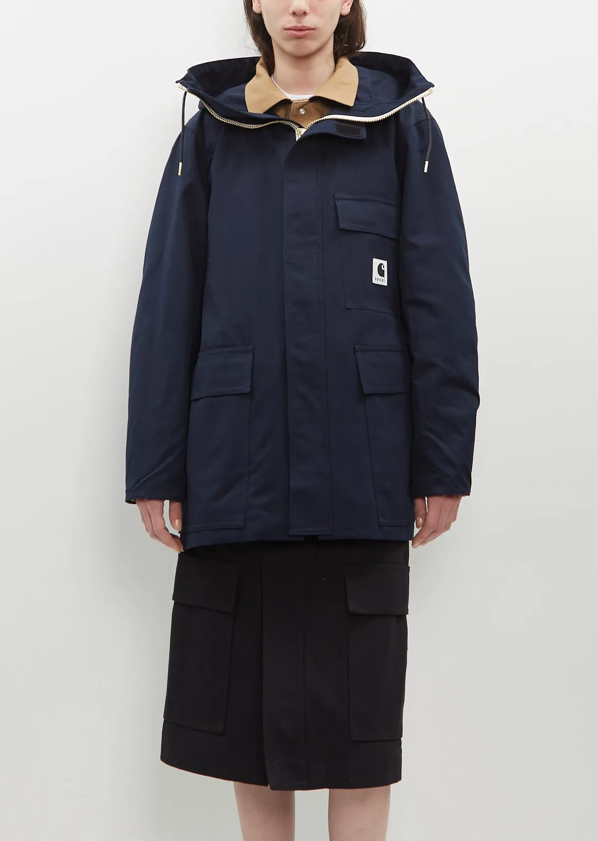 Reversible Hooded Duck Coat