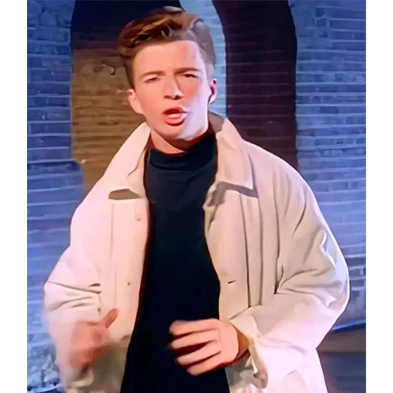 Rick Astley Trench Coat