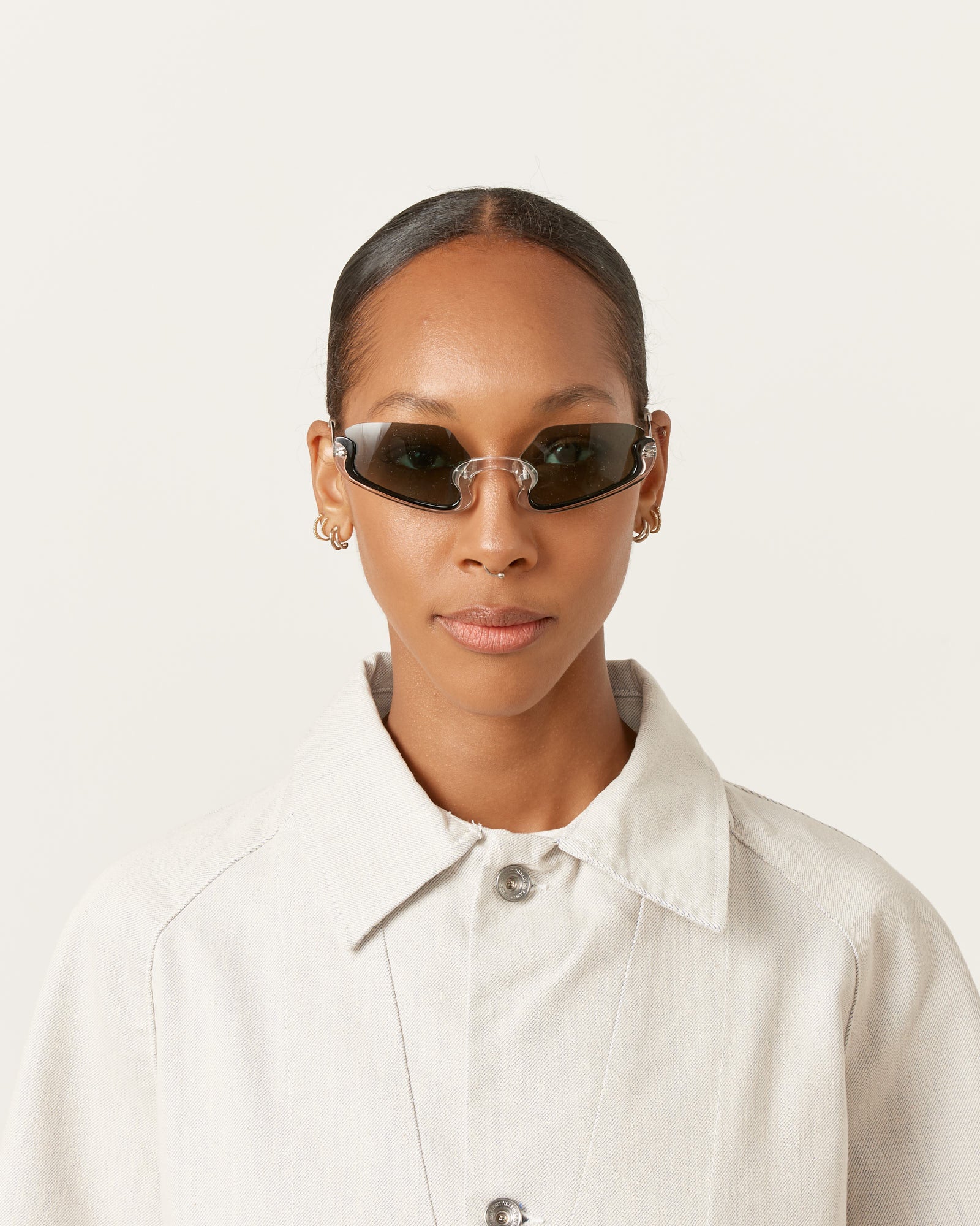 Rollo Glasses in Transparent