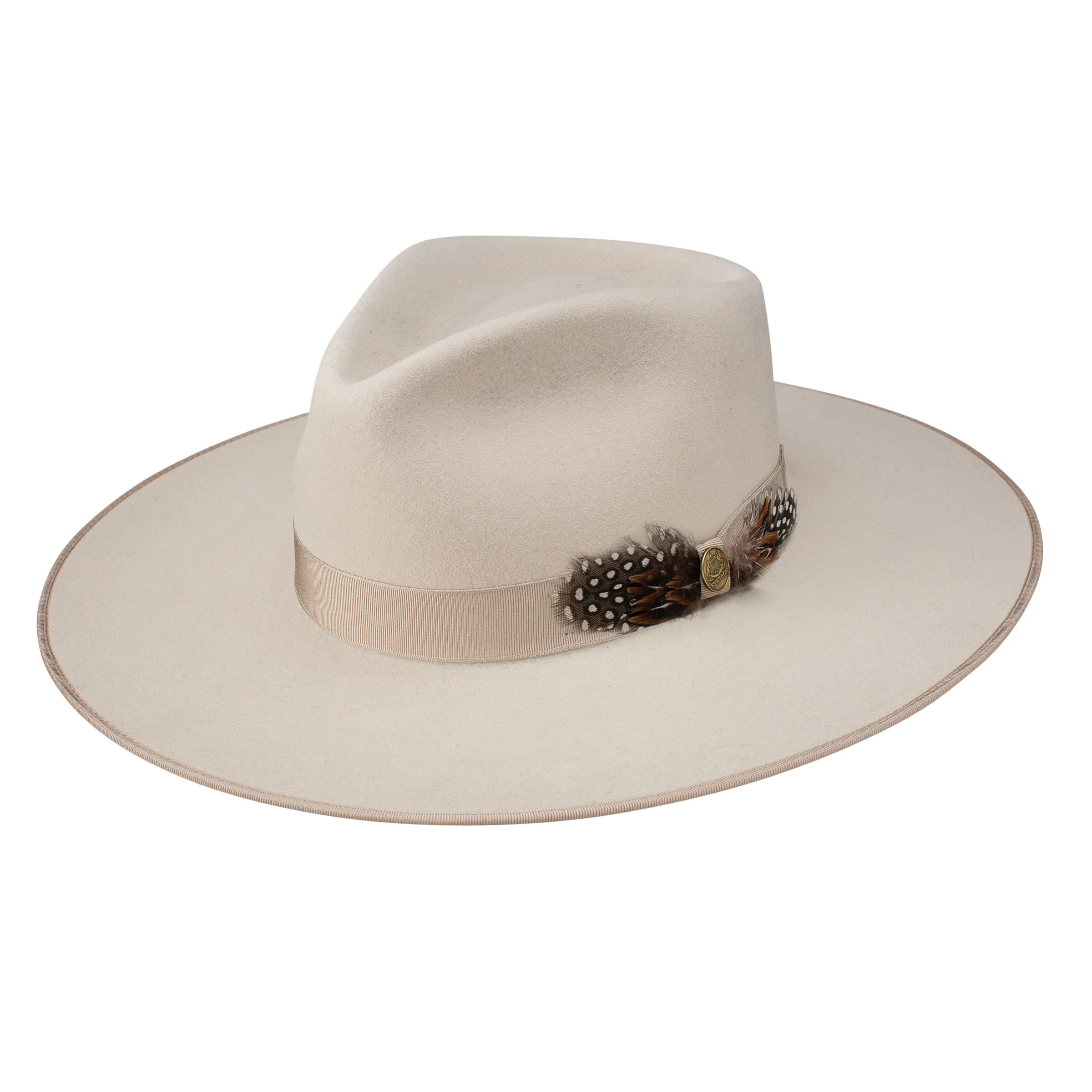 Stetson Womens Midtown Bone Felt Hat