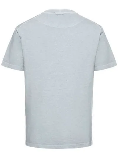 STONE ISLAND  |Crew Neck Cotton Short Sleeves Logo Crew Neck T-Shirts