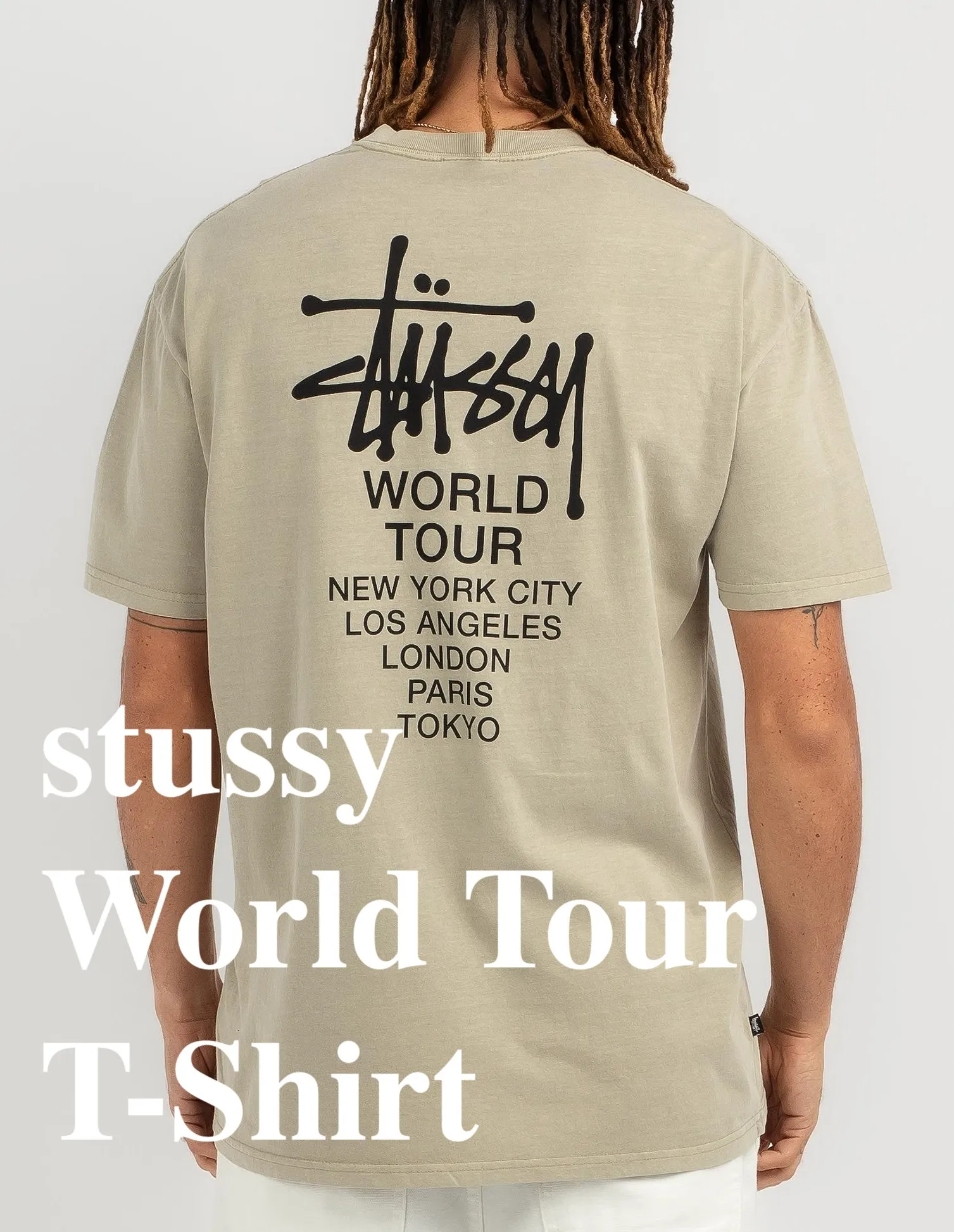 STUSSY  |Street Style Short Sleeves Logo Skater Style T-Shirts