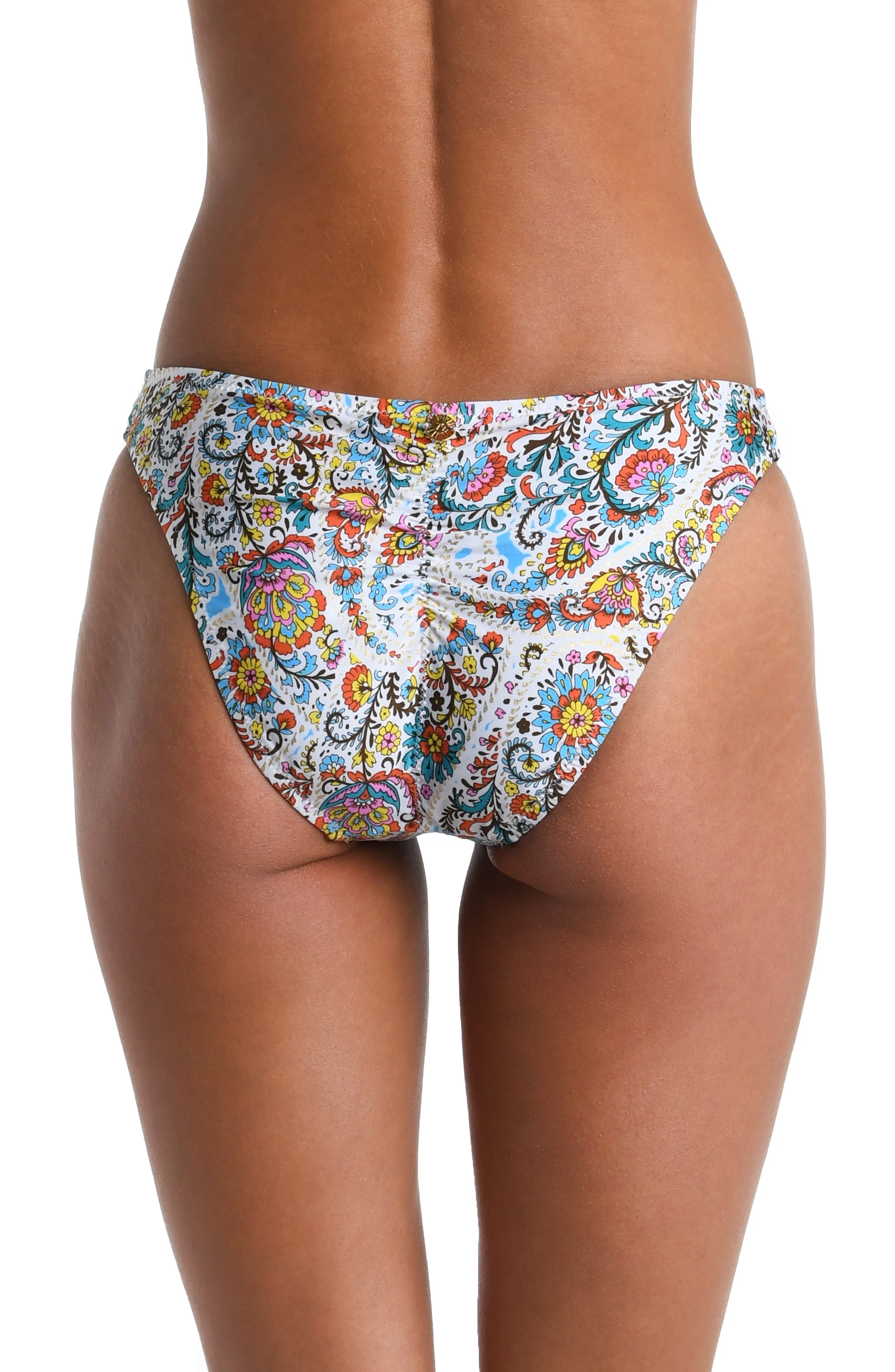 Sunshine 79 Glam Paisley French Cut Bikini Bottom