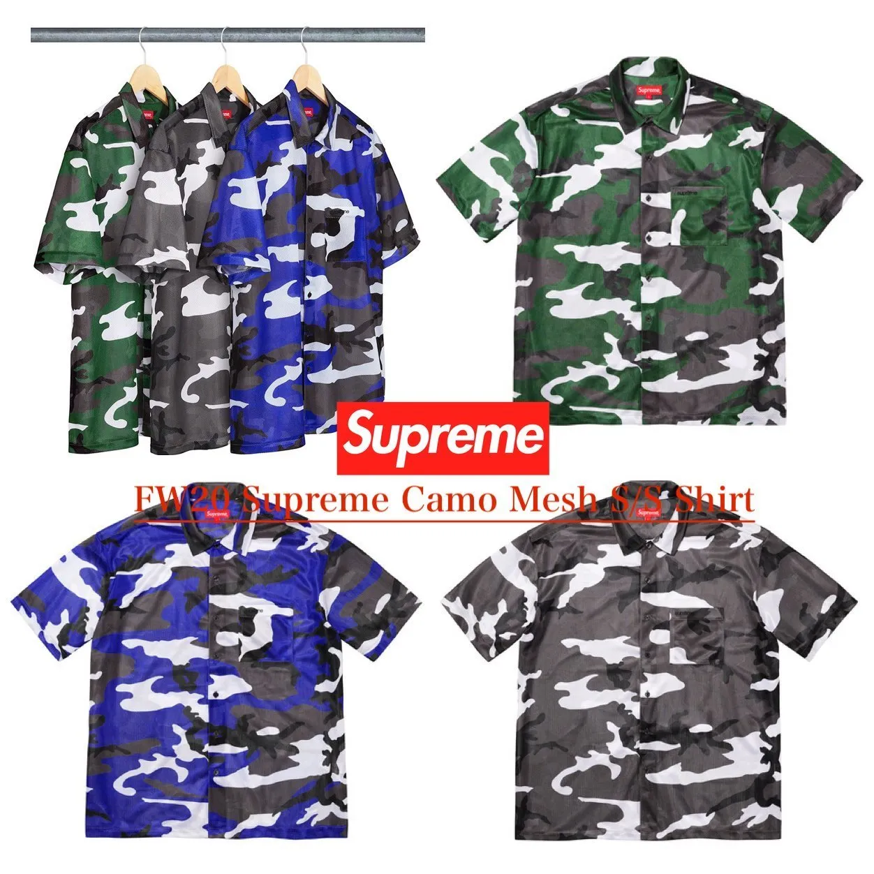 Supreme  |Unisex Street Style Skater Style Shirts