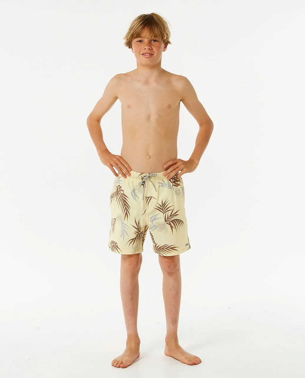 Surf Revival Floral Volley Short Boy