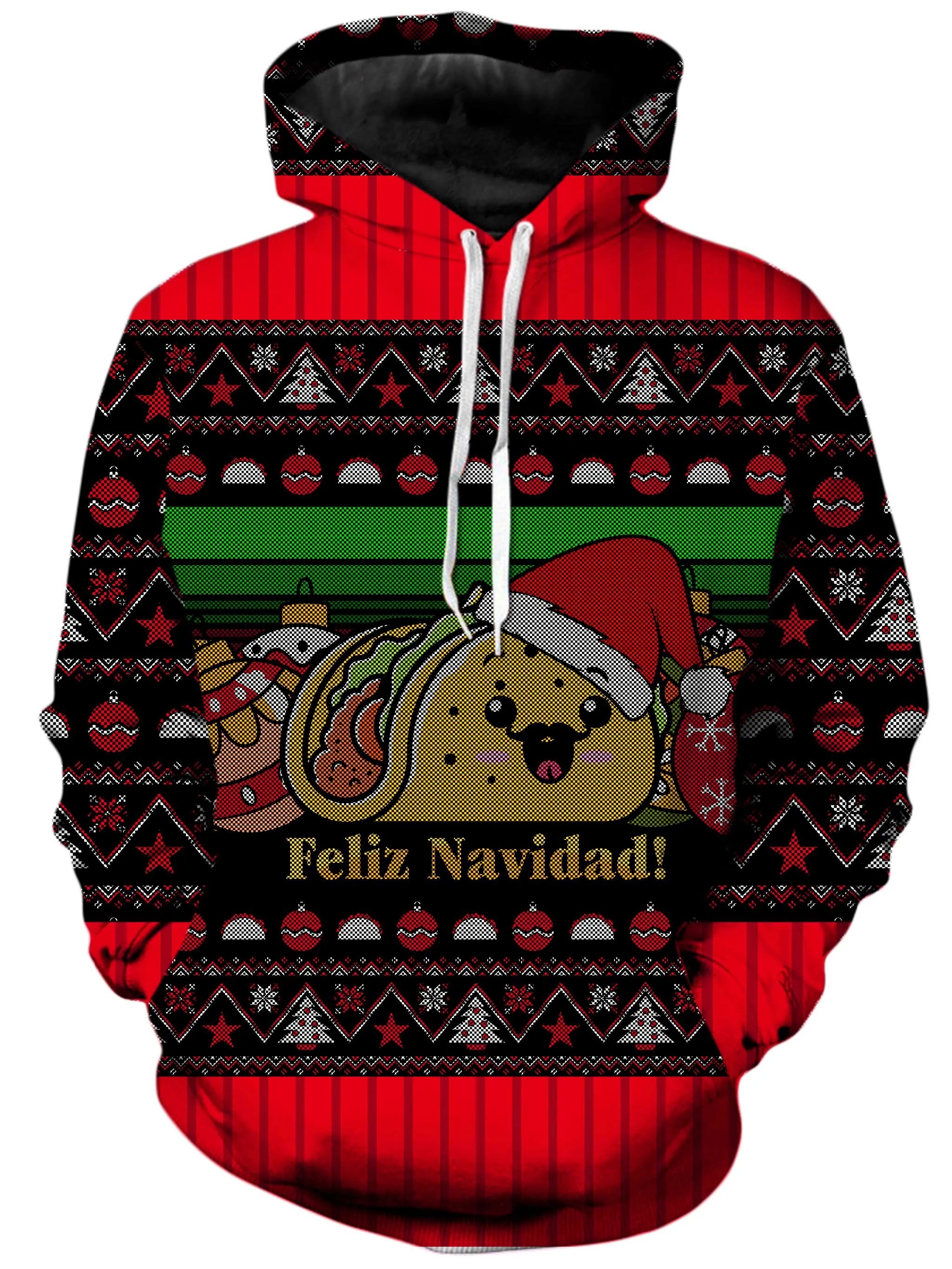 Taco Christmas Unisex Hoodie