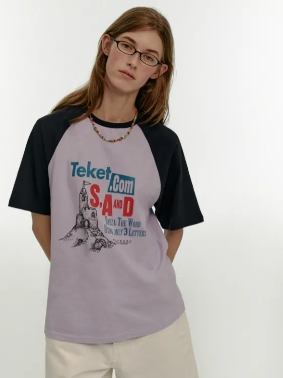 teket  |Unisex Street Style Short Sleeves Logo T-Shirts