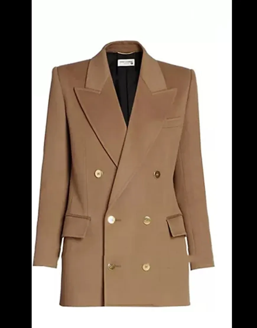 The Morning Show Jennifer Aniston Camel Coat | Alex Levy Brown Coat