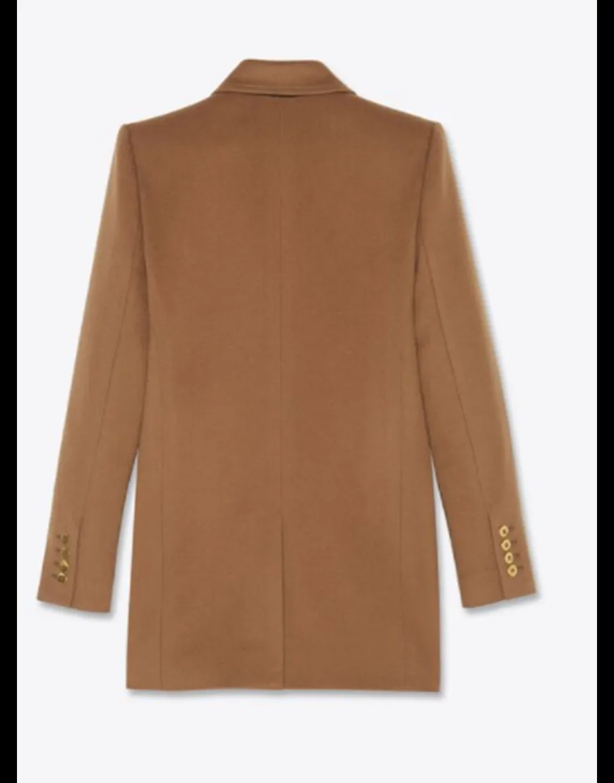 The Morning Show Jennifer Aniston Camel Coat | Alex Levy Brown Coat