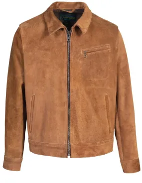 Unlined Rough Out Cowhide Jacket 375