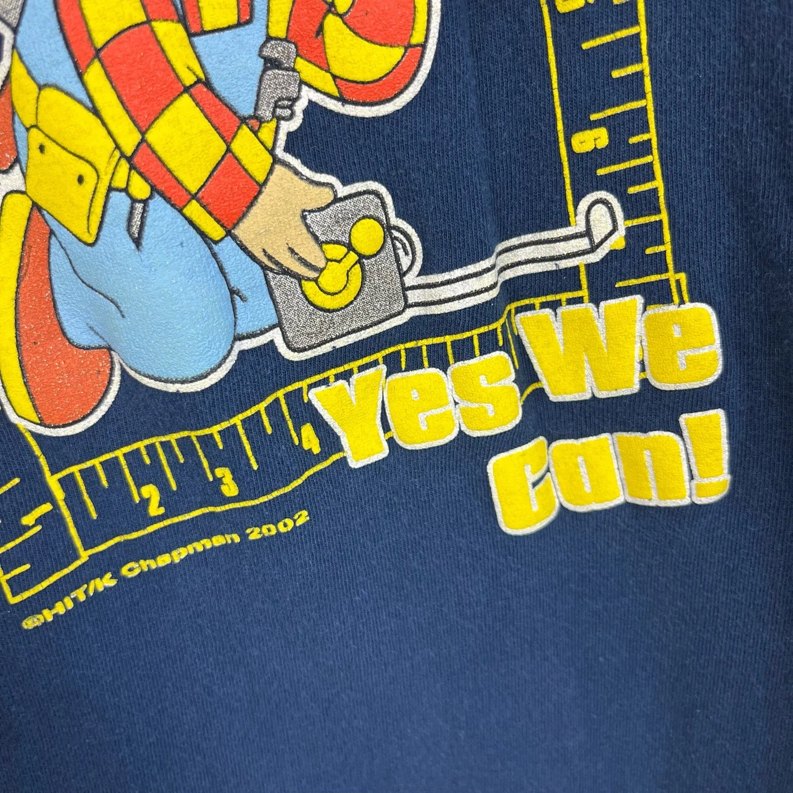 Vintage Bob the Builder Long Sleeve Yes We Can! Tee 6